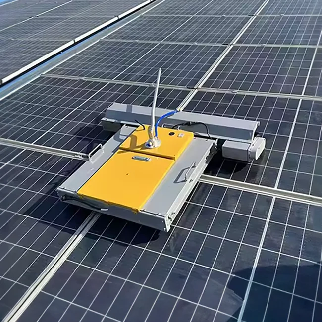 Robot de Control remoto, herramientas de limpieza de paneles solares, cepillo de limpieza de paneles solares, máquina de limpieza de paneles solares