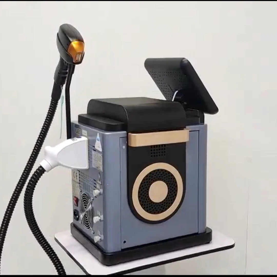 

Профессиональный 4-х длиной волны, высокая мощность, александрит, 755 нм, 808 нм, 940 нм, 1064 нм, диодный лазер для удаления волос, индивидуальный заказ на заводе