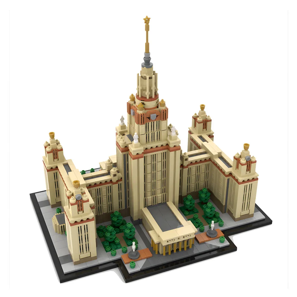 

MOC-203389 Moscow State University 1:800 Scale (M. V. Lomonosov University) Building Block Toy