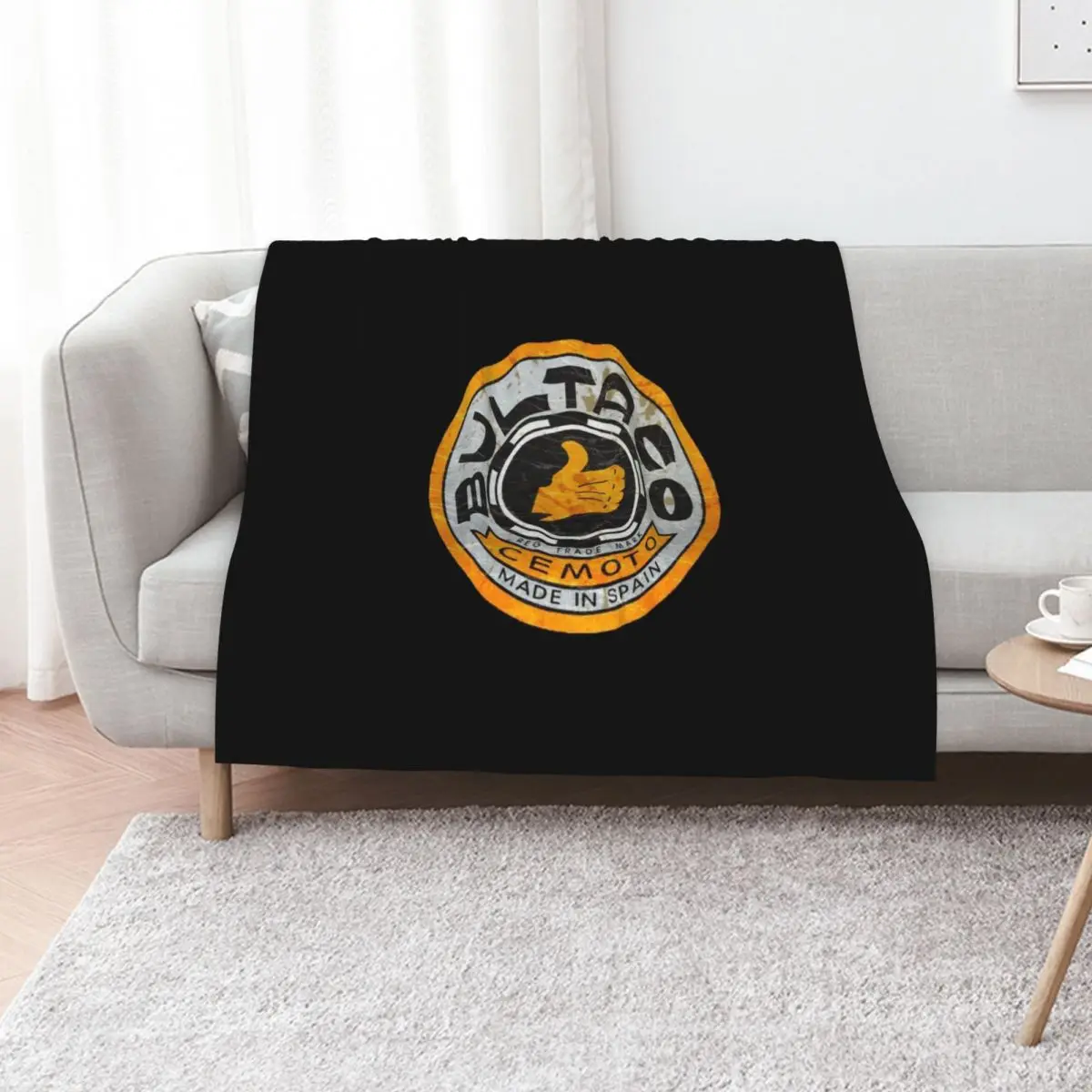 

BULTACO MOTORCYCLES SPAIN Throw Blanket Blankets For Sofas Warm Baby Soft Blankets