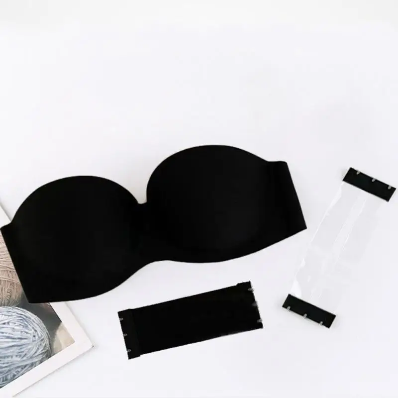 Seamless Strapless Invisible Sexy Bra Wedding Dress Beauty Back Chest Stickers Sexy Gathered Comfortable Underwear