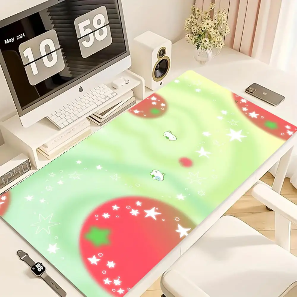 

Коврик для мыши с рисунком аниме, большой размер, резиновая основа, противоскользящие аксессуары для ПК, настольные аксессуары, коврик для мыши для офиса и геймера, коврики для клавиатуры, декоративный коврик