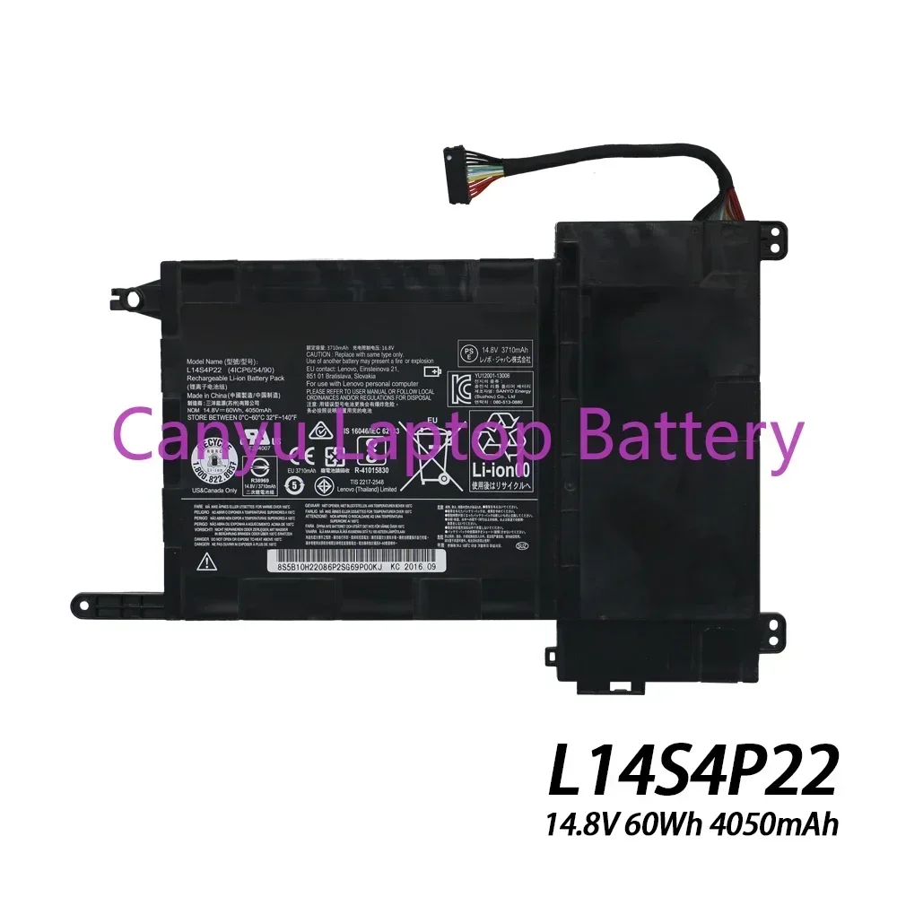 New   For Lenovo IdeaPad Y700 Y700-17iSK Series 5B10H22084 L14M4P23 L14S4P22 14.8V 60wh 4050mAh Laptop battery