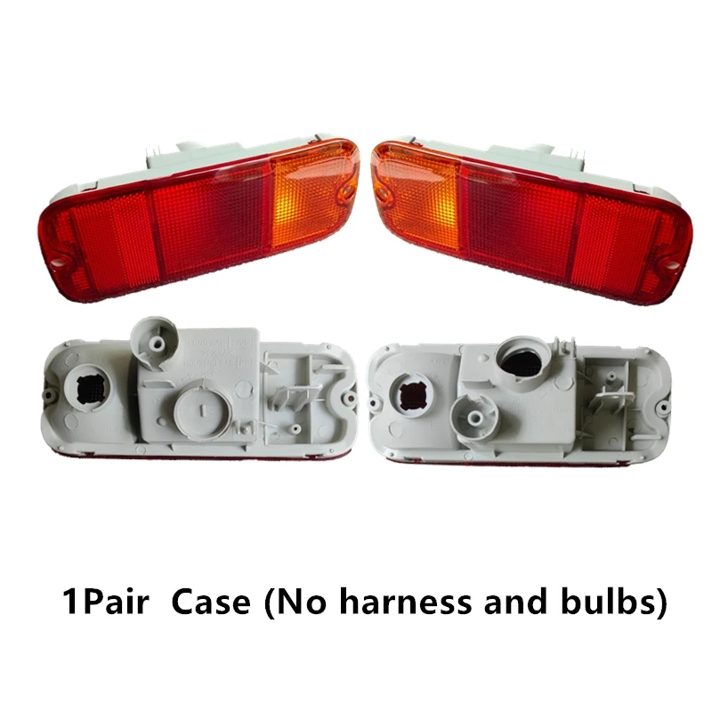 LH or RH or 1pair Rear Bumper Fog Lamp Case For SUZUKI Jimny 2006 - 2016 For jimny accessories with bulbs Or Case only