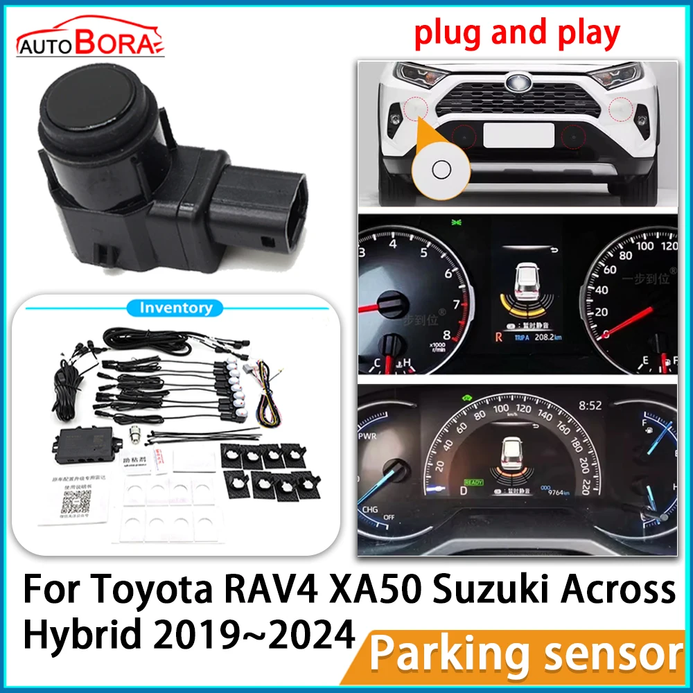 

AutoBora Original OEM Parking Sensor Assistance Backup Radar Buzzer System for Toyota RAV4 XA50 Suzuki Across Hybrid 2019~2024