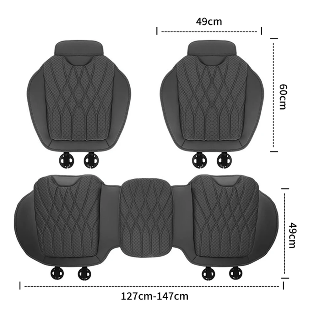 

Car Seat CushionFor Opel Astra j Insignia Astra g Corsa Zafira b Mokka Vivaro Seat Cover All-Season Rear Seat Protector Pad