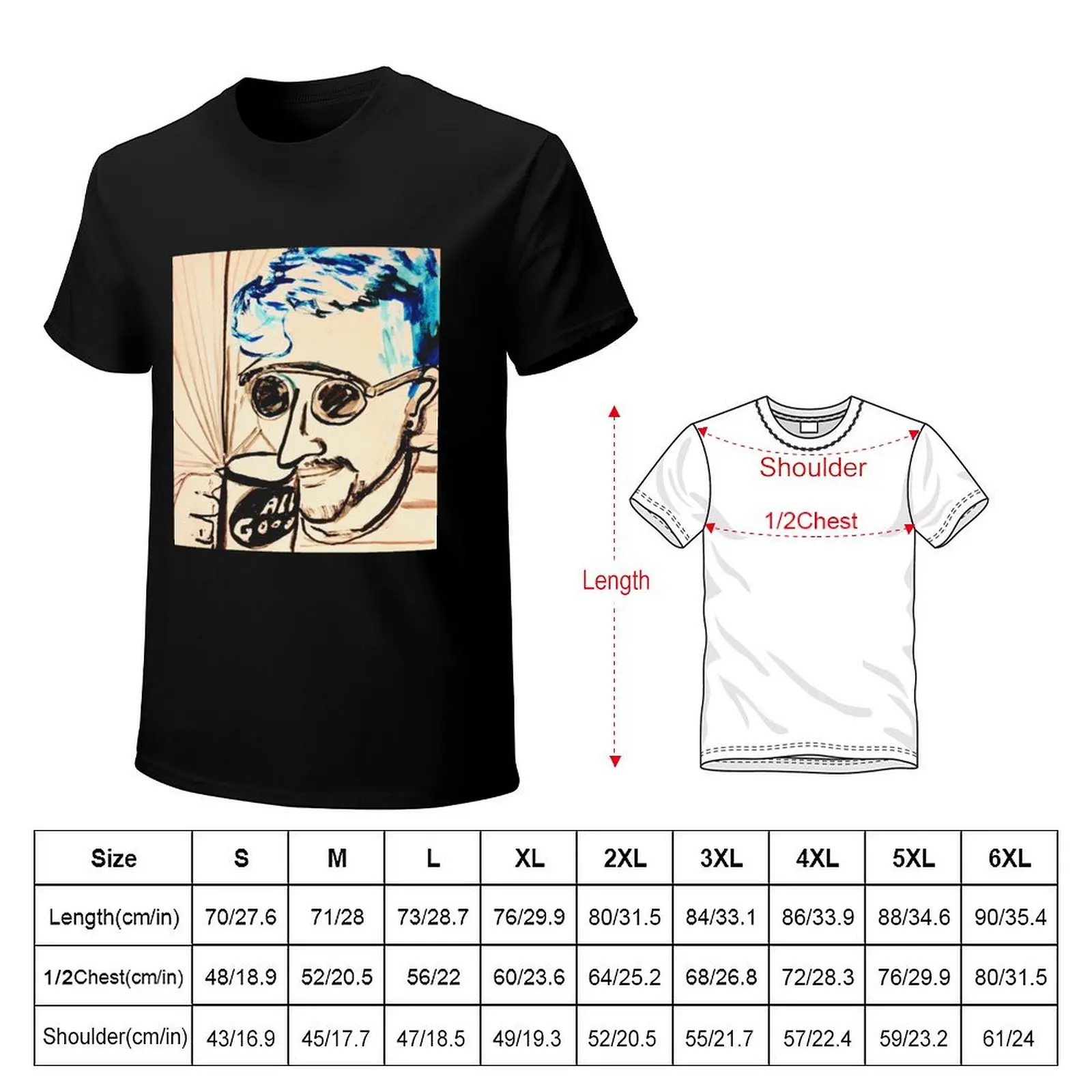 WAKEUP + SMELL THE GRIZ T-Shirt cotton t shirts man 100% T-Shirt