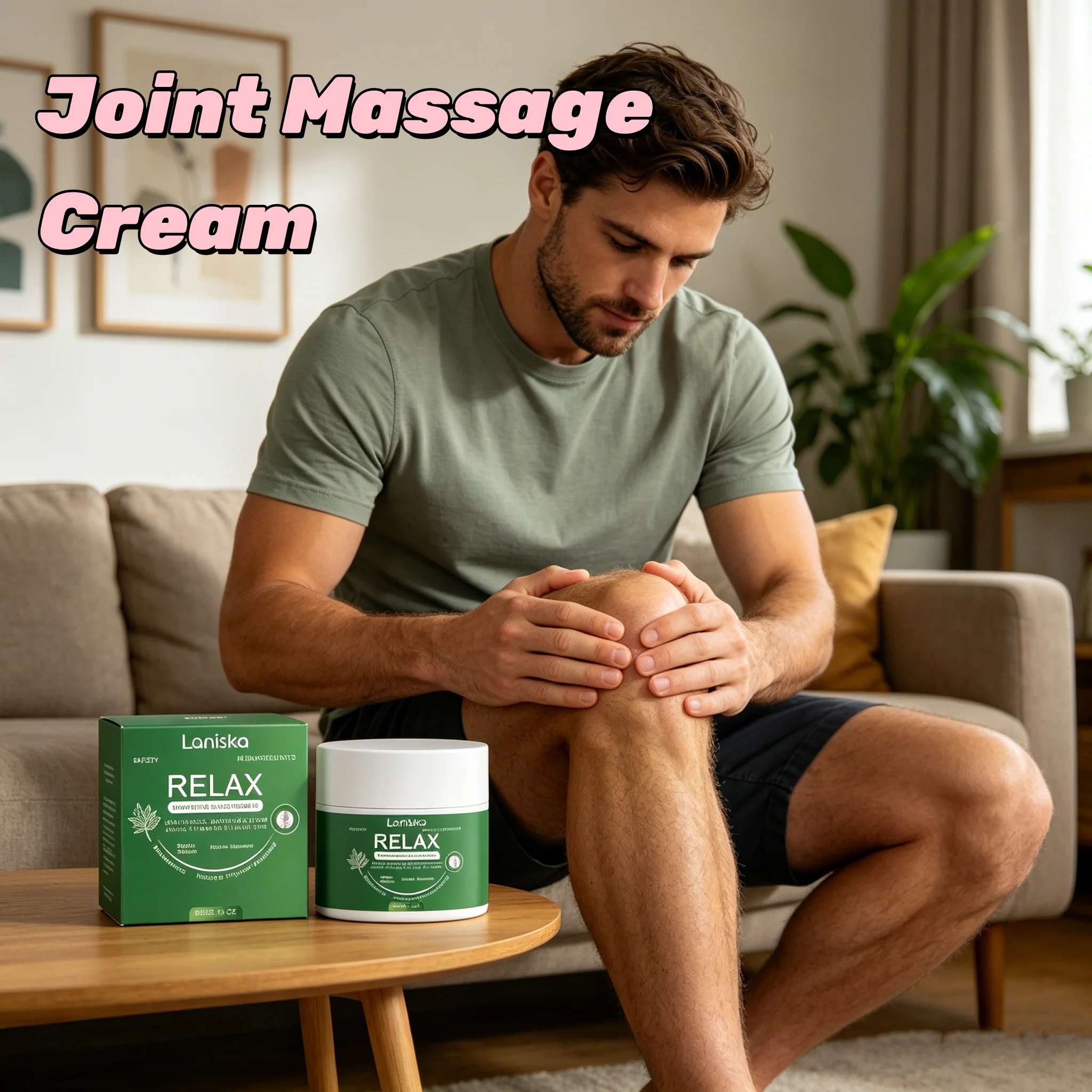 LANISKA Joint Sooth Cream Improve Soreness Relax the Skin Moisturizing Body Shape Enhance Physical Fitness Muscle Massage Cream
