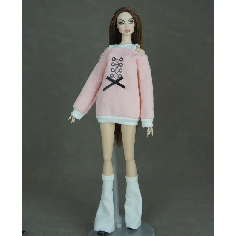 Neue 1/6 Skala Puppe Outfit Rock Bein Abdeckung Kleidung Set für 30 cm Dünne BJD Mädchen Puppen Dress Up Spielzeug puppenhaus Zubehör – Detail 9