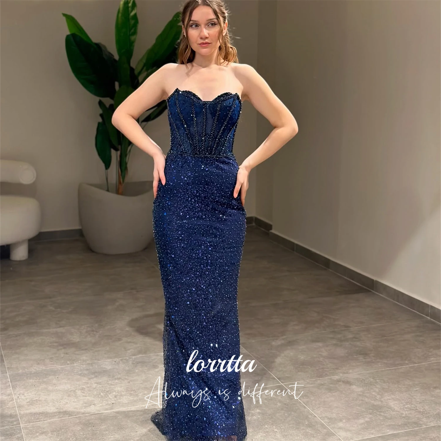 

Lorrtta Customized Prom Dress for Wedding Guest Elegant Special Occasion Dress Sharon Happy Evening فساتين سهرة Birthday Dress