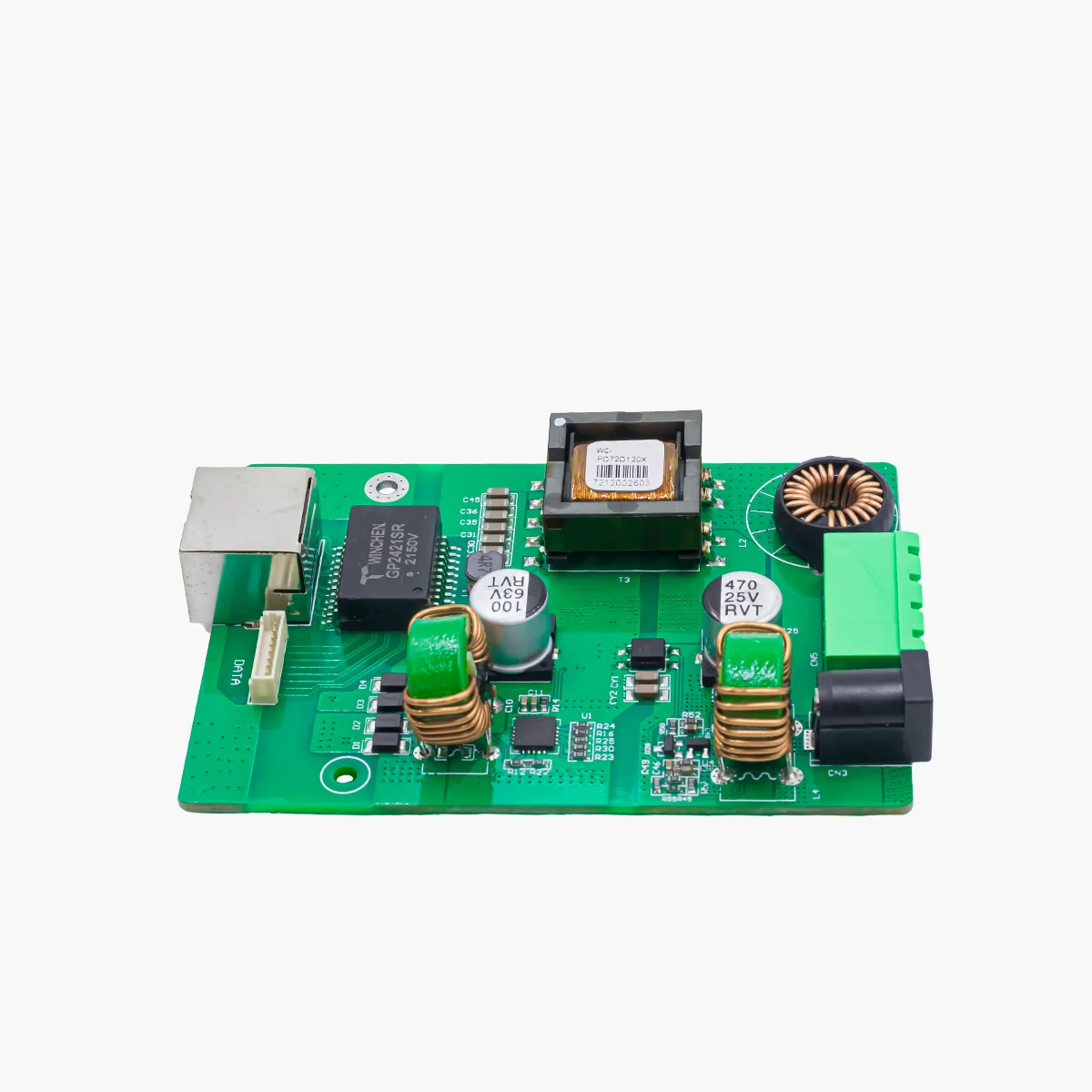 

Гигабитный стандарт Bt, модуль PoE высокой мощности 72 Вт, питание от 48 В до 12 В, через Ethernet, бизнес-дисплей, универсальная машина