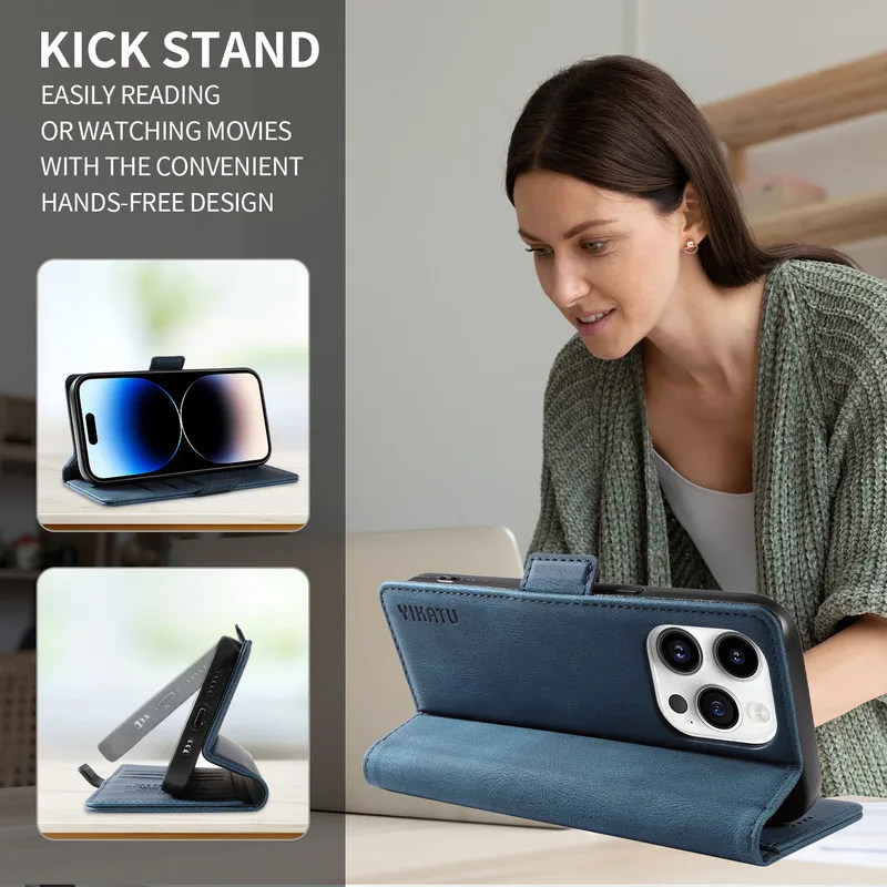 حافظة جلدية لهاتف Vivo V60 V50 V40 V30 V29 Lite 5G Eتوي لهاتف Vivo V40 SE V60 V50E V30E V29E V30 V27 Pro محفظة Funda