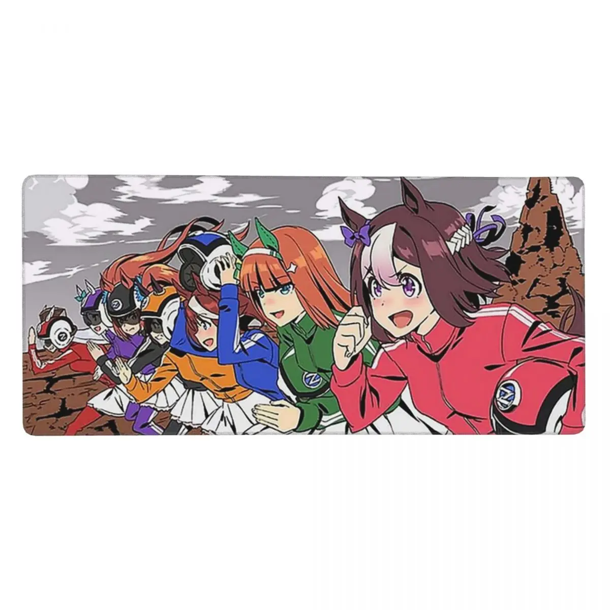 Anime Umamusume Pretty Derby Large Mouse Pad Computer Keyboard Mouse Mat Gamer PC Laptop Desk Mat Office Accessories Table Mats