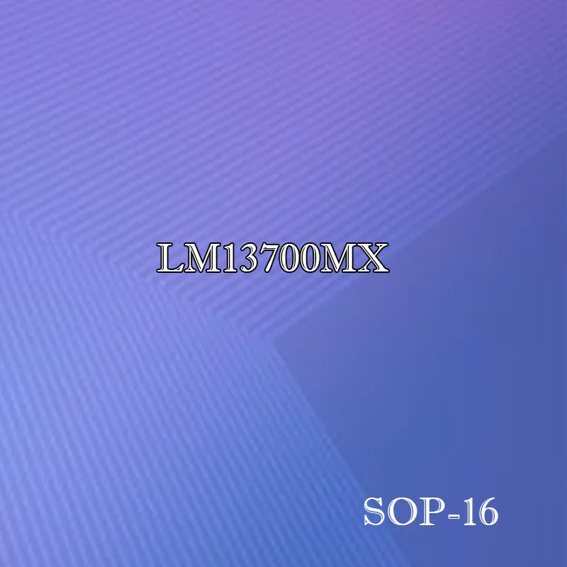 

LM13700MX LM13700M original plastic shell