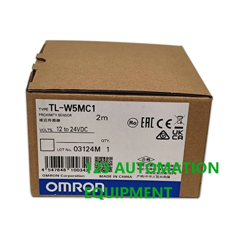 Imagem -06 - Interruptor do Sensor de Proximidade Indutiva Plana Autêntico Novo Omron Tl-q5mc1 Q5mc2 Q5md1 W5mb1 W5mc1 W5mc2 W5md1 2m