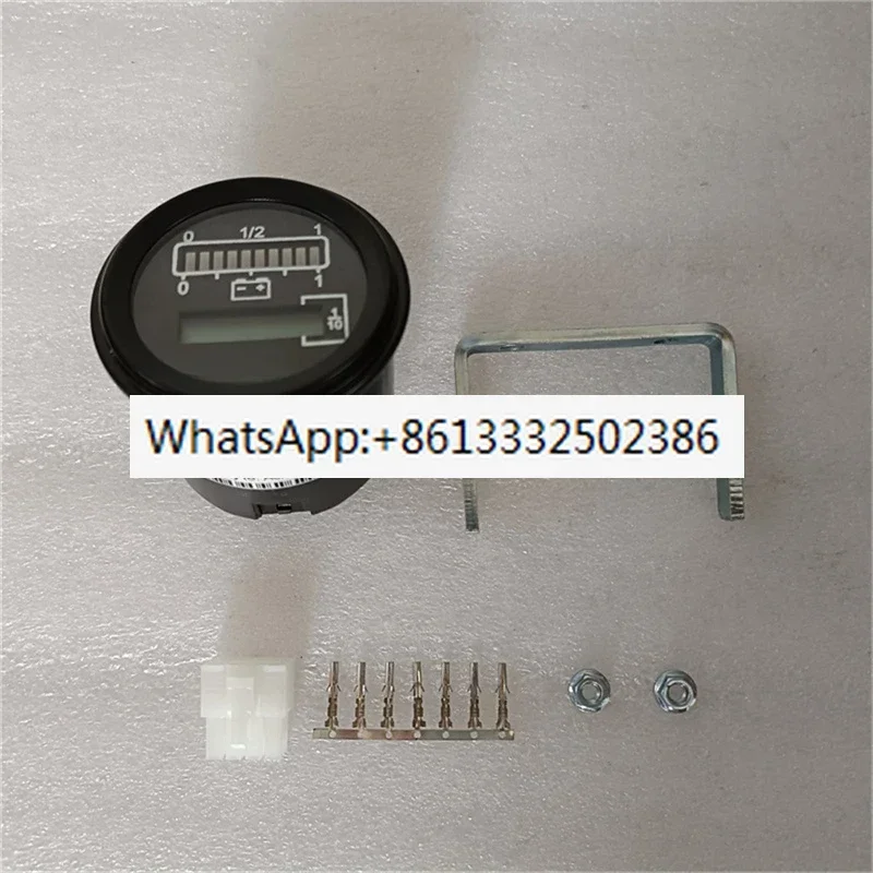 

Replace Curits 803 Battery Gauge 52mm 12V 24V 36V 48V 72V 80V Indicator Battery Capacity Voltage Hour Meter Voltmeter