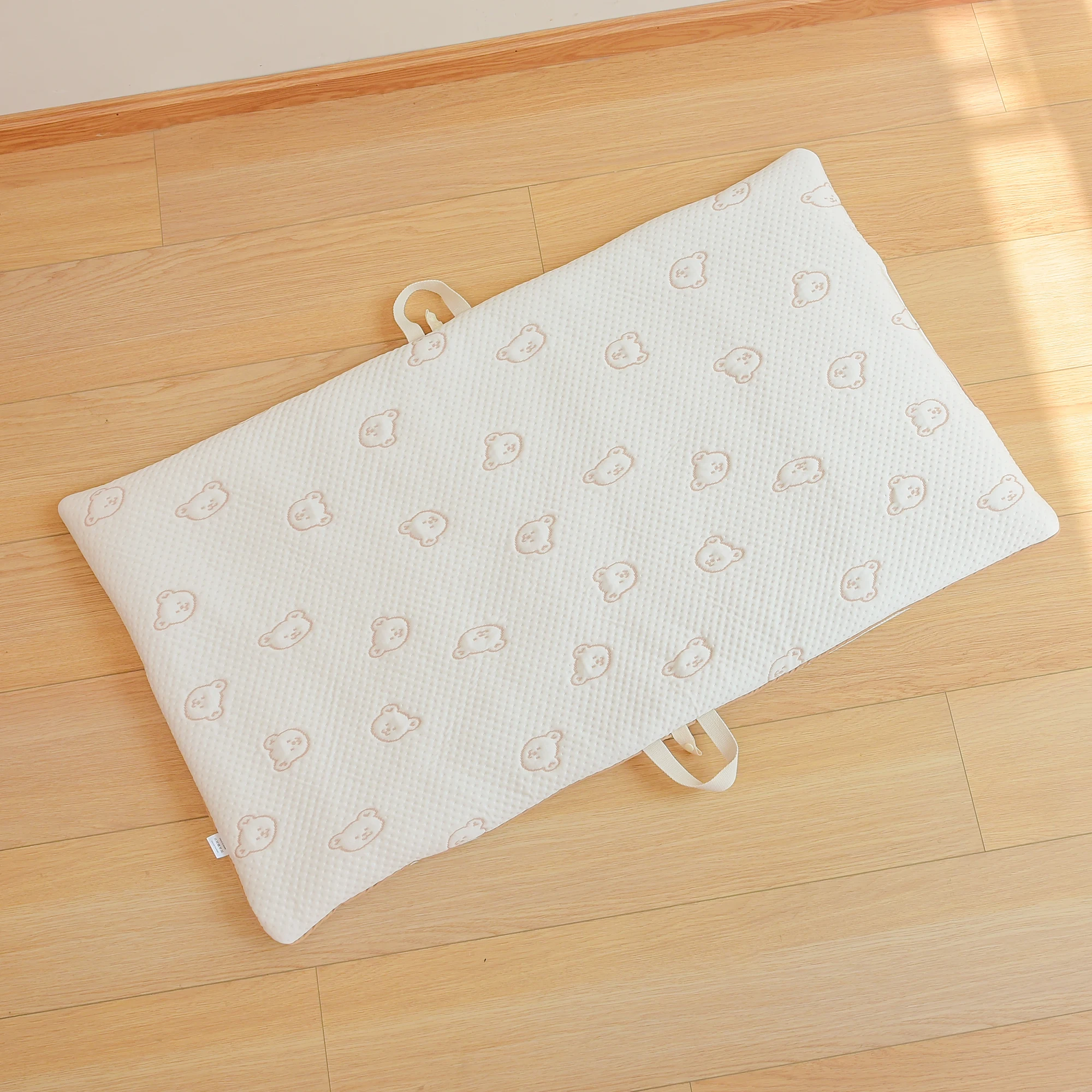 여름 시원한 접이식 매트리스 시트 유치원 휴대용 두꺼운 매트 베이 창 매트