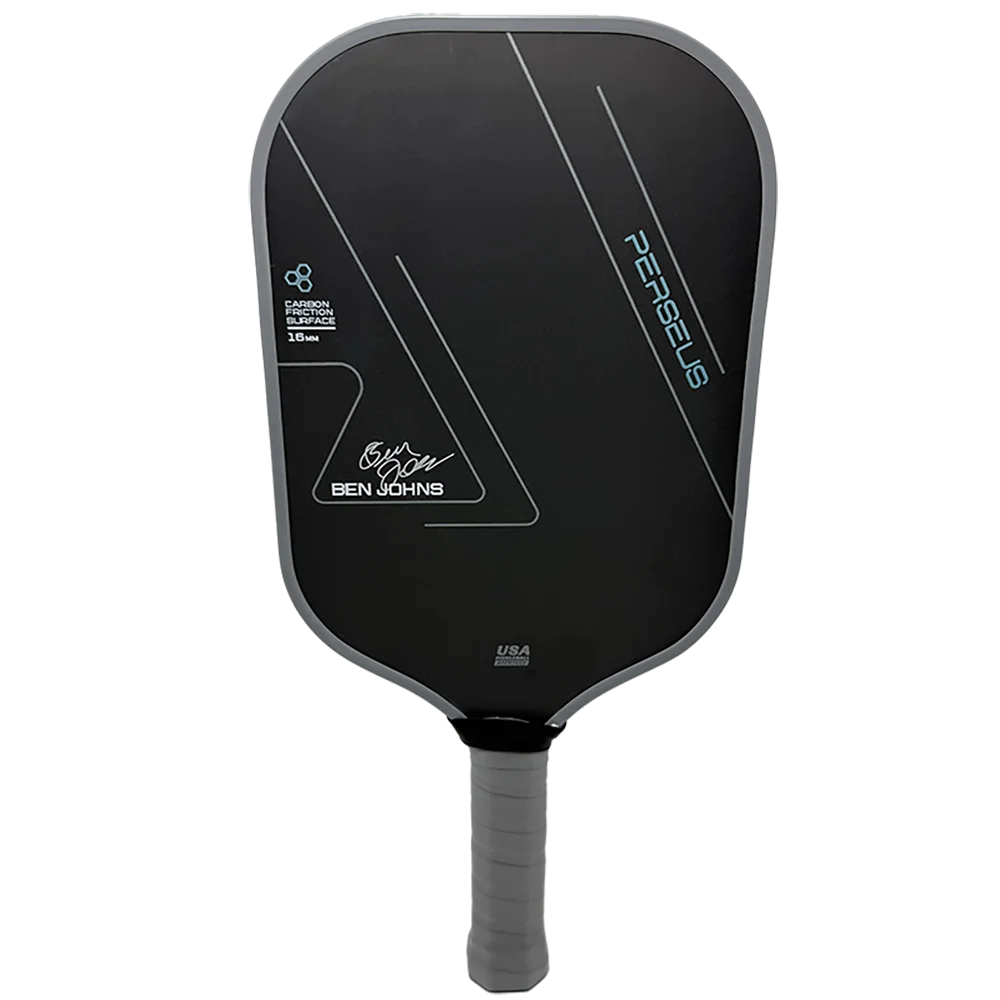 In Stock 3Days Shipping Perseus Ben Johns Gray 16mm Thickness Thermoforming Graphite T700 Carbon Fiber Pickleball Paddles