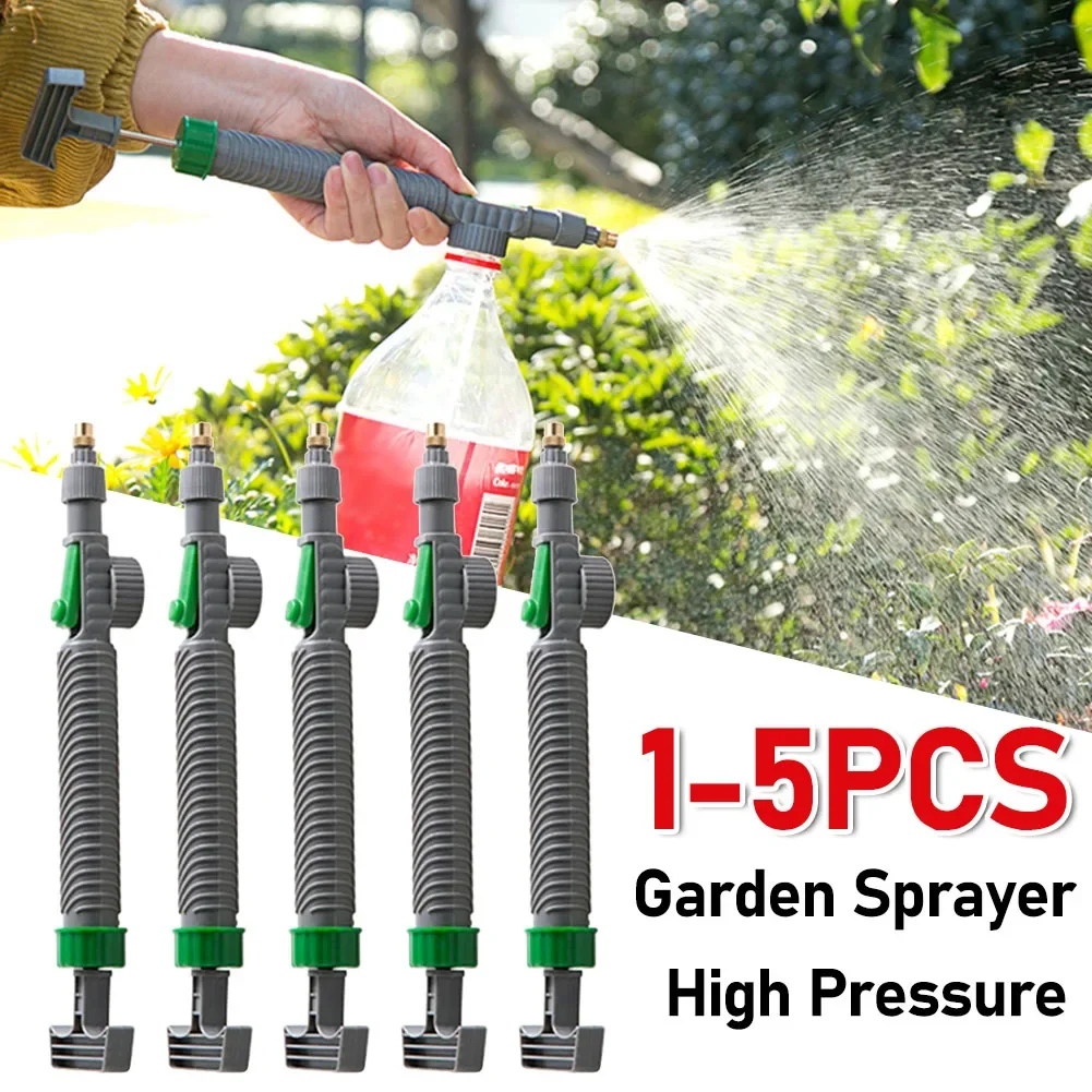 Adjust Trolley Nozzle Sprinkler Agricultural Manual Spray Watering Pulverize Pressure Spray Nozzle Garden Atomizing Sprinkle