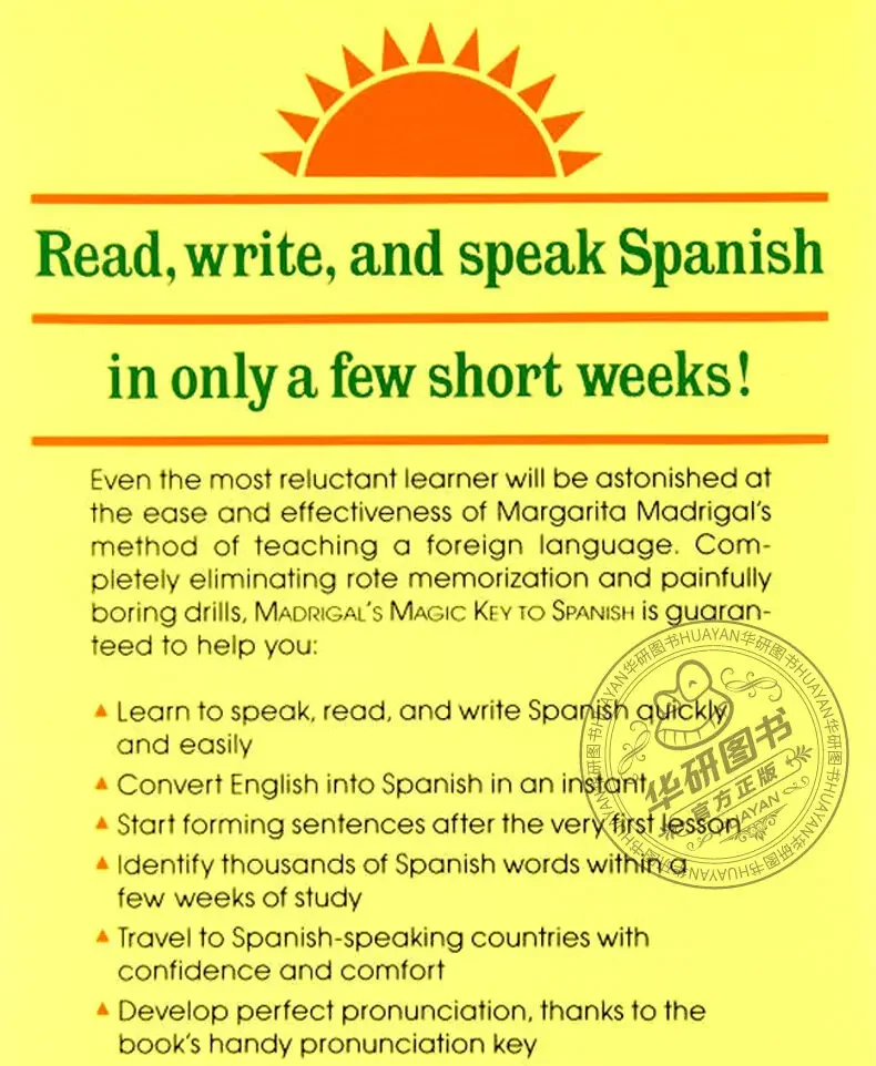 Madrigal  s Magic Key To Spanish Original Language Learning Books