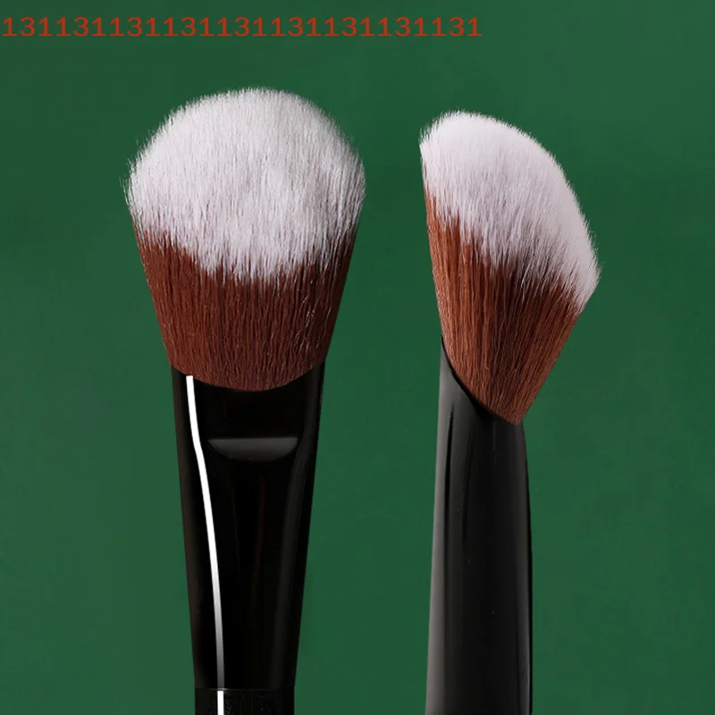 فرشاة أحمر الخدود من نوع المنحدر للخدود، أداة تجميل محمولة لبودرة أحمر الخدود وكونتور الوجه للنساء والفتيات المبتدئين #4