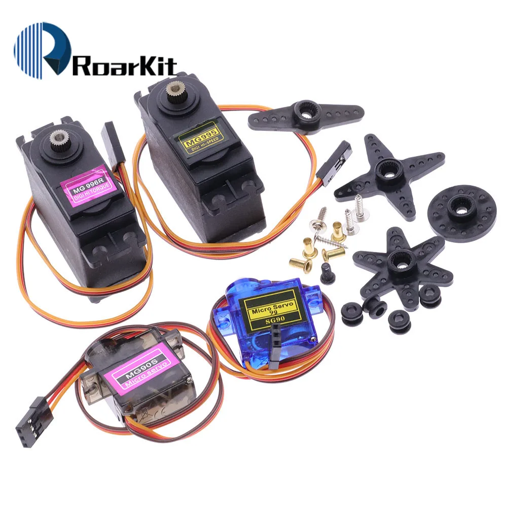 SG90 SG02R MG90S MG995 MG996 Servor for Model Helicopter Boat For Arduino UNO DIY Mechanical Arm MG946R MG945R MG996R