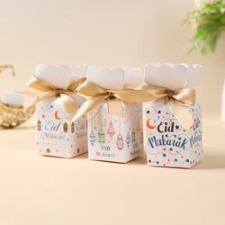 Eid Mubarak Candy Box Ramadan Kareem Decorations For Home 2025 Islamic Muslim Party Decor Mubarak Ramadan EID Al Adha Gift Box
