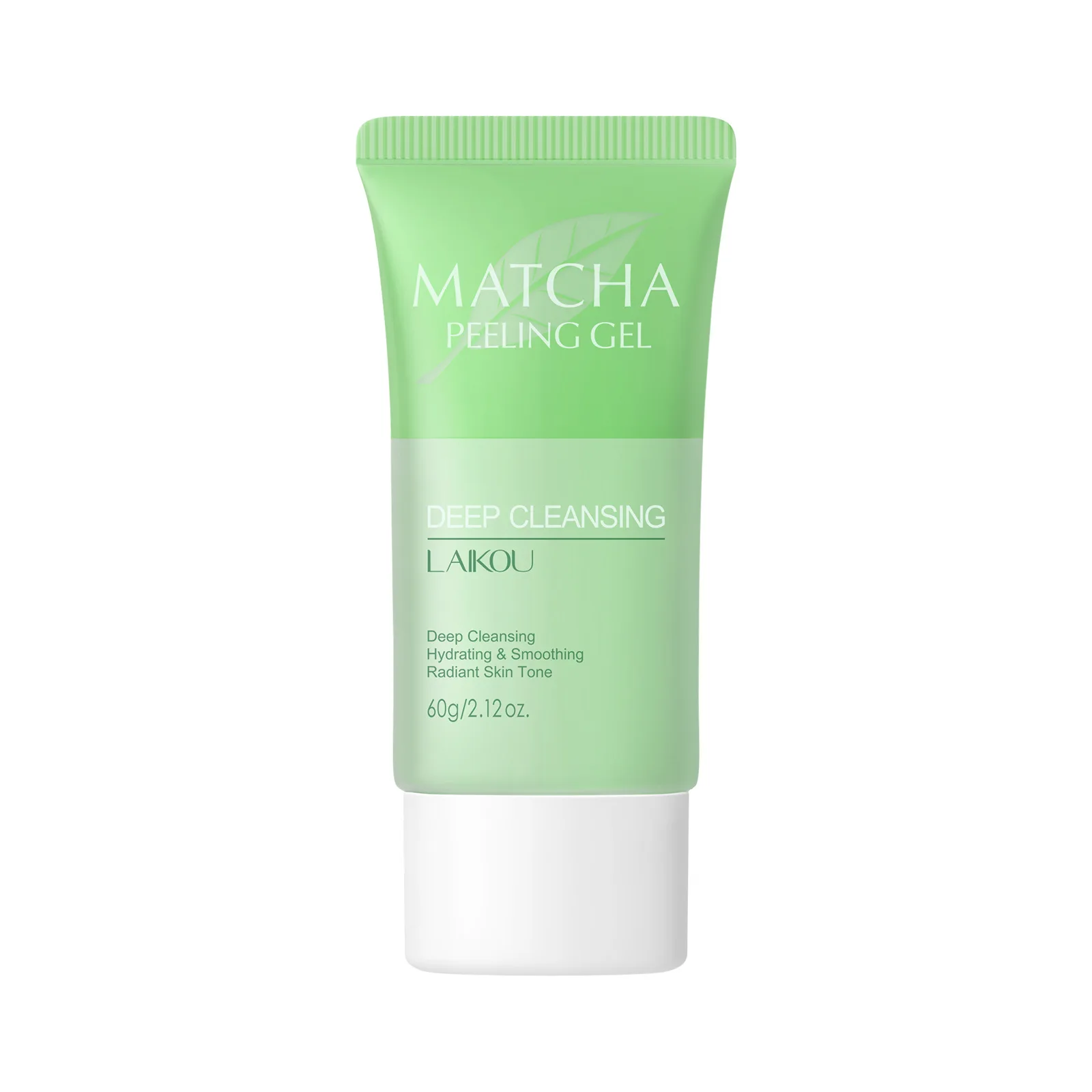 Gel exfoliant au matcha LAIKOU, exfoliant, peeling, hydratant, nourrissant, réparateur, crème pour le visage, soin de la peau, 60g