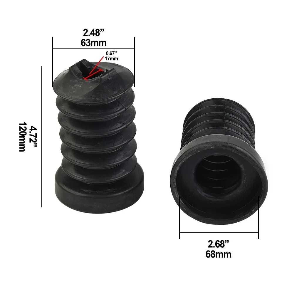 Maintain The Cleanliness And Functionality Of Your For Honda GL1200 GL1200A Rear Shocks With Replacement Boot Gaiters 1984 1987