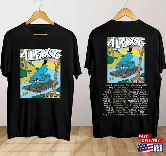 

Alex G 2024 Tour Shirt Concert Unisex
