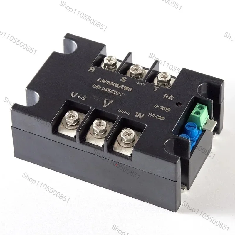

380V R 2kw 4kw 6kw 8kw 10kw 15kw 20kw Motor Soft Start Module Controller Starter Stop Heat Sink Three-phase Motor Slow Start