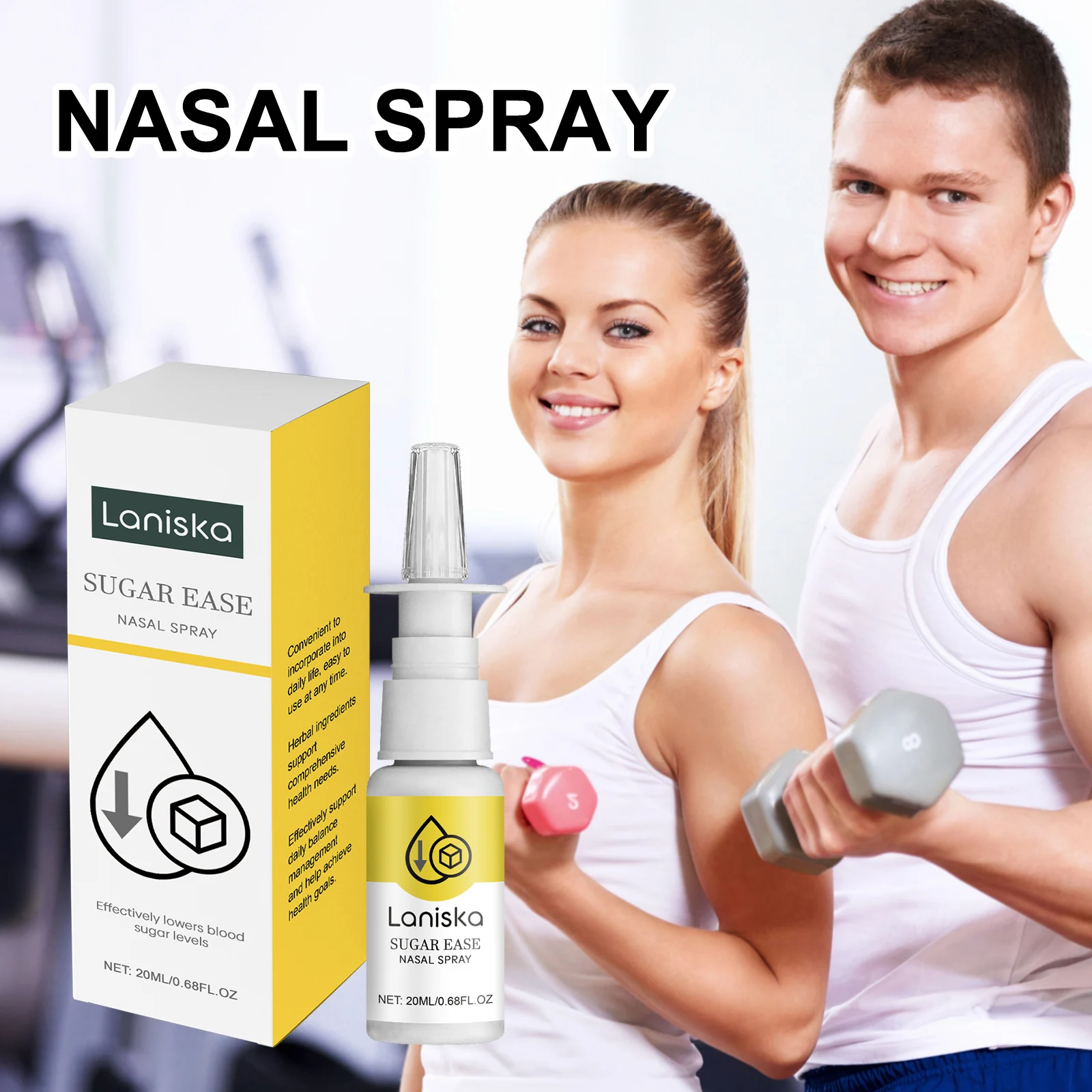 

Laniska Herbal nasal spray nourishes, repairs, gently soothes the nose, no dependence, the first choice for daily protection