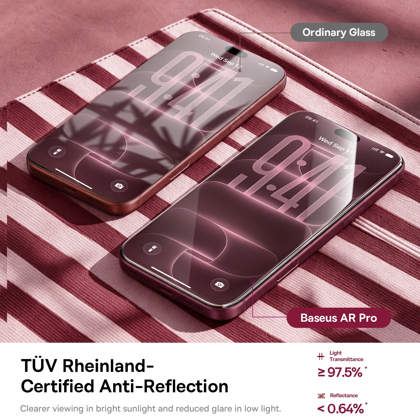 Szkło hartowane Baseus do iPhone 18 17 Pro Max, folia ochronna na ekran, wysoka rozdzielczość, w zestawie zestaw do czyszczenia, szkło chroniące przed podglądaniem i kurzem. — zdjęcie produktu 3
