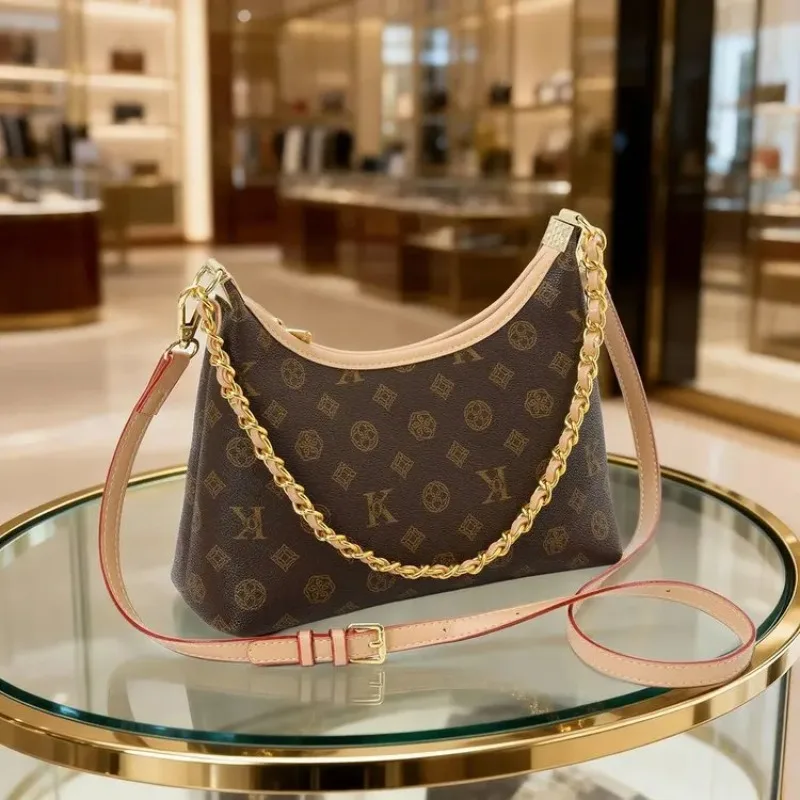 

Luxury Diaper Bag Ladies Leather Satchel Stylish Elegant Crossbody Handbag For Business Leisure Trendy Commuter Bag