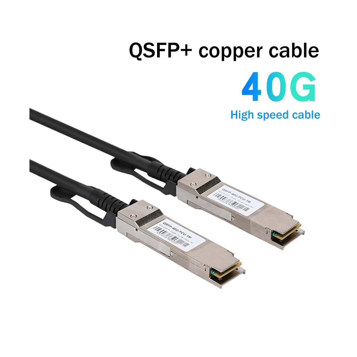 

QSFP+ 40G High-Speed Transmission Cable Server Data Cable Compatible with H3C for Switch Equipment Server