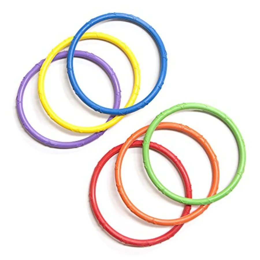 

Spring and Summer Toys Pool Time Dive Rings 6-Pack