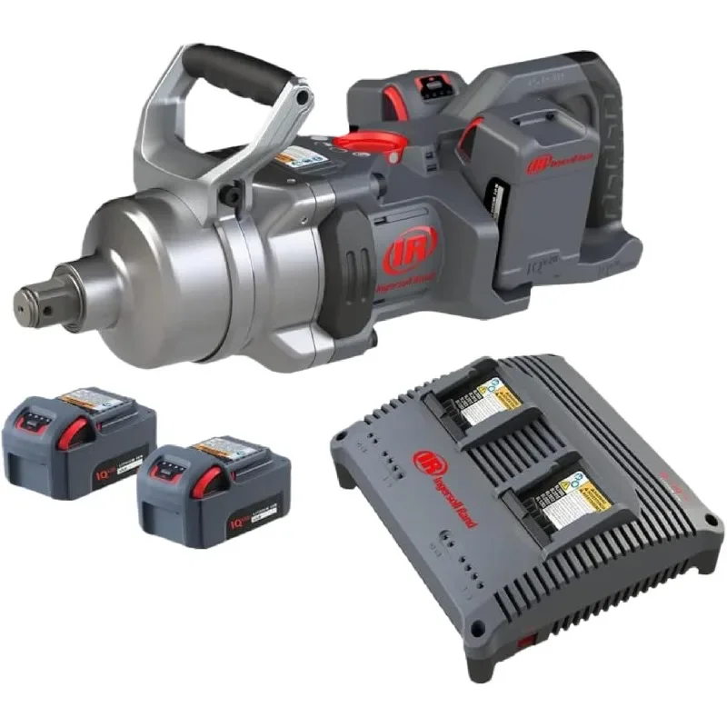 

home.W9491-K4E 1" 20V Cordless Impact Wrench 4 Battery Kit, 2600 ft-lb Torque, Friction Ring-Thru-hole Retainer