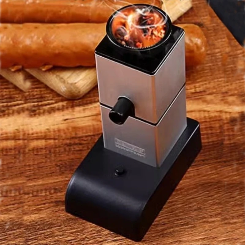 

Molecular Cuisine Smoking Gun Food Cold Smoke Generator Portable Wood Chips Meat Fish Bacon Smoker Smokehouse Cooking Bar Tool