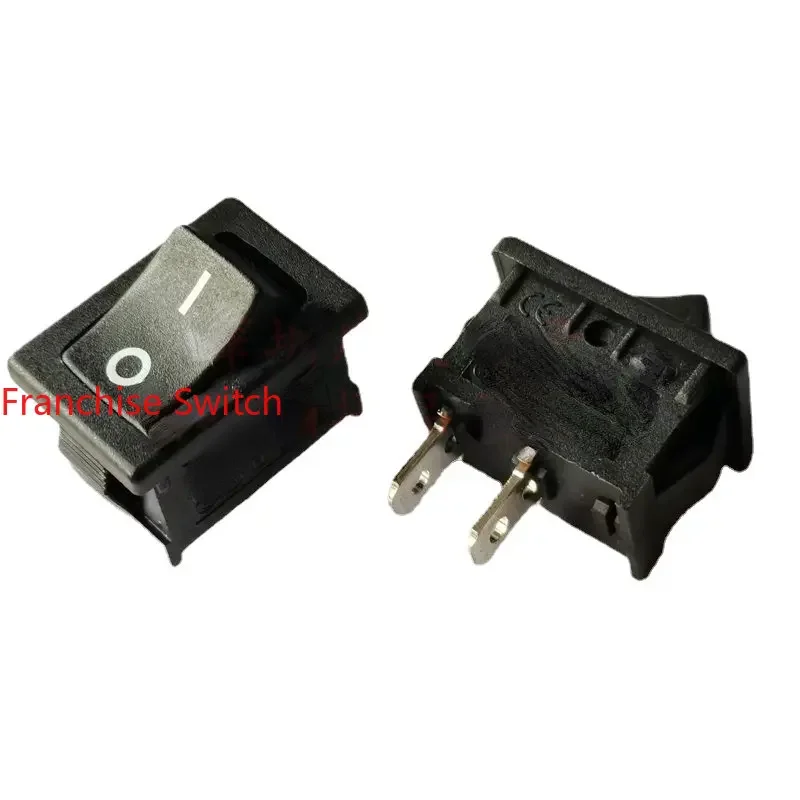 

10PCS RL3-111G BOAT TYPE SWITCH ROCKER POWER 2FEET 2GEARS 6A250V CUT-OUT 13*19MM