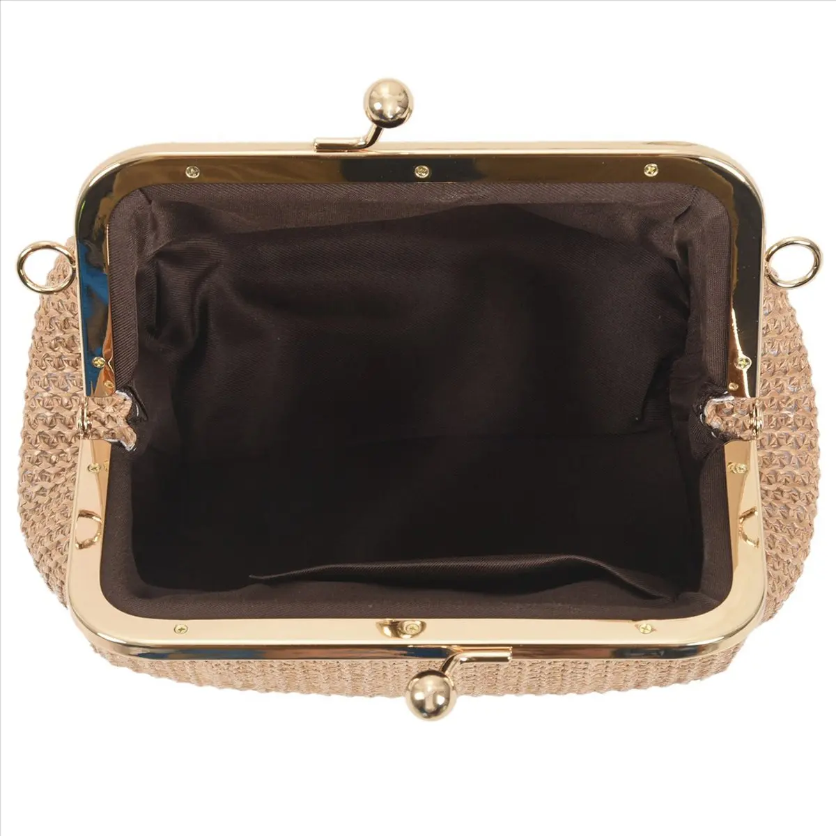 

【ЭКСКЛЮЗИВ!】3X маленькие сумки через плечо в стиле бохо для женщин, вечерние клатчи, женская сумка с застежкой, женская соломенная женская сумка из ротанга (коричневая)