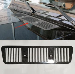 Real Dry Carbon Fiber Car Hood Engine Vent Trim Cover Side Air Vents Fender For Mercedes-Benz G Class W463 G350 G500 G55 G63