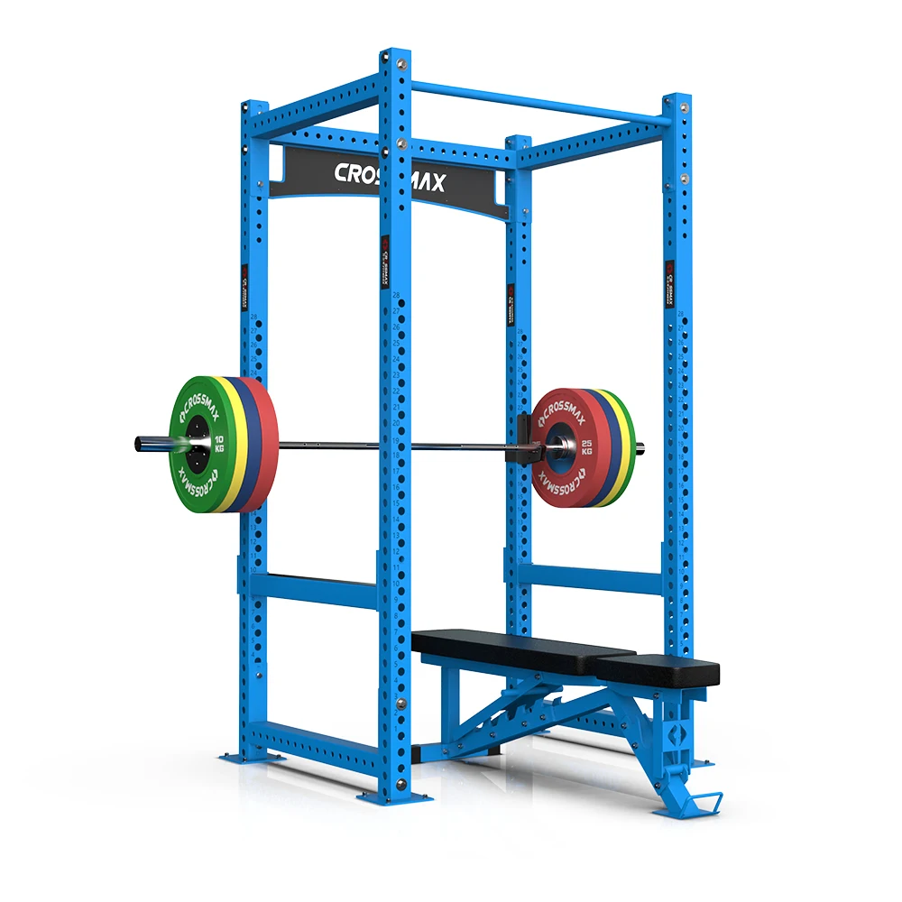 مصنع اللياقة البدنية معدات الصالة الرياضية قوة رف كامل / نصف القرفصاء