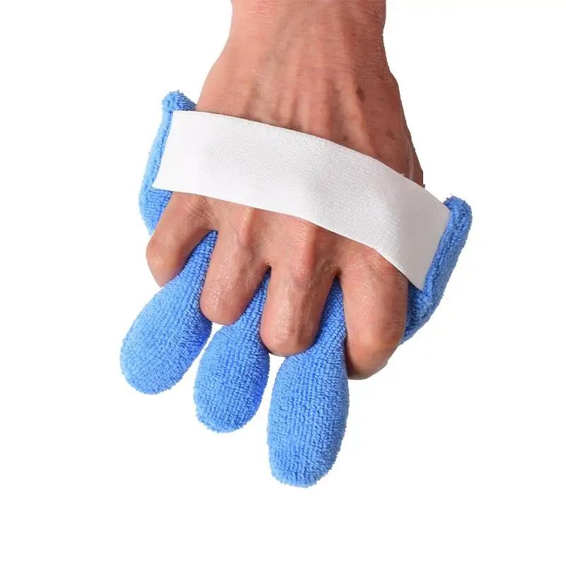 Hand Contracture Pillow Cushion Hand Grip Finger Rehabilitation Trainer Finger Separator To Prevent Contracture Tool Portable