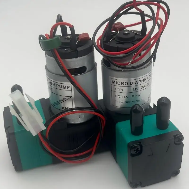 1PCS MV-KN600E 7W 24V Ink Pump for Printer Flora LJ3204 LJ3208 LJ520 UV 7W 24V DC 600ml/min Replacement Ink Pump for Select Cano