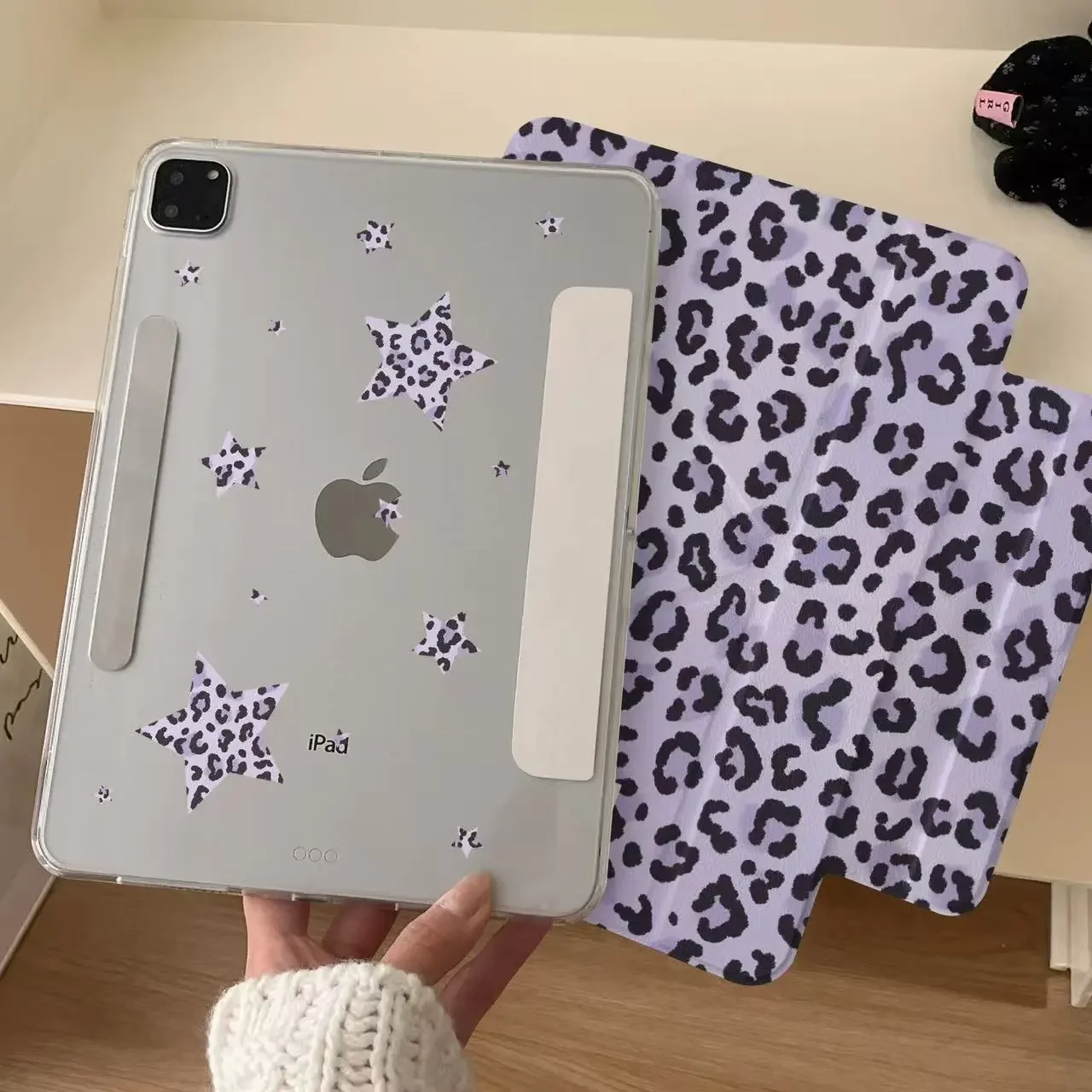 

Leopard Print Tablet Case For iPad Pro 11 12.9 13 8.3 M2 M4 M3 9.7 10.2 5/6th 7/8/9 10th 11th Mini 6 7 Air 3 4 5 6 Stand Cover