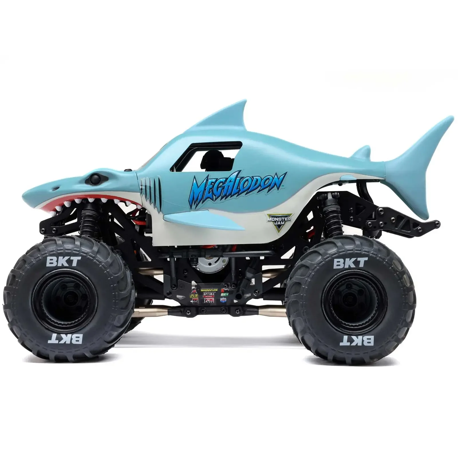 LOSI LMT Megalodon brossé Mini RC Monster Truck 1/18 modèle de voiture télécommandée électrique 4X4 RTR Aldult enfants jouets LOS01026T3