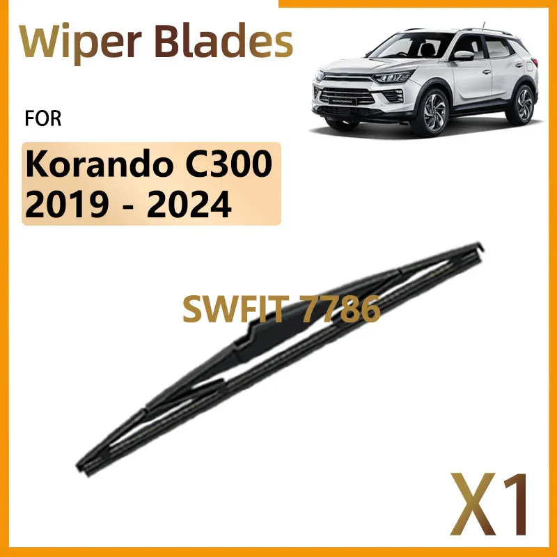 Rear Wiper Blades Bodykit For Rexton Ssang Yong SsangYong Korando C300 2019 - 2024 2023 2022 2021 Accessories Windscreen Brushes