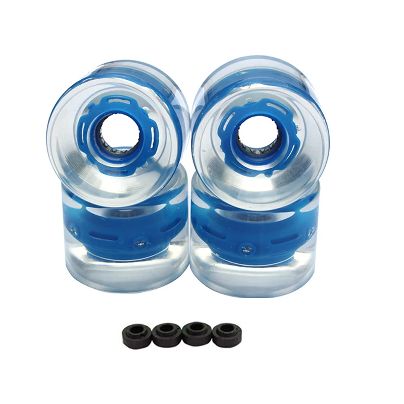 65X51mm Surfbrett Räder Longboard Räder mit lager kit Skateboard Ersatz PU Räder