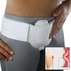 Hernia Belt Truss Left /Right Hernia Bag Inguinal Groin Pain Relief Support With Removable Compression Pads Adjustable Sports