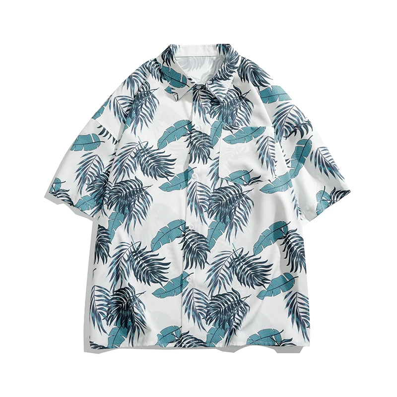 

Hawaiian sandy beaches men's short sleeve shirts summer t-shirts casual fashion streetwear tops graphic prints men's clothing